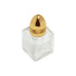 Thunder Group GLTWCC205 0.5 oz. Gold Cube Salt & Pepper Shaker - 12/Pack