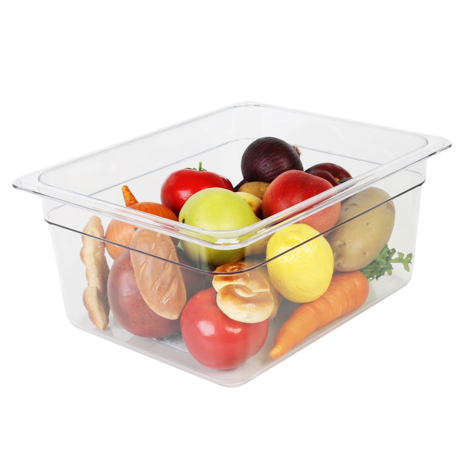 Thunder Group Half Size 6" Deep Polycarbonate Food Pan