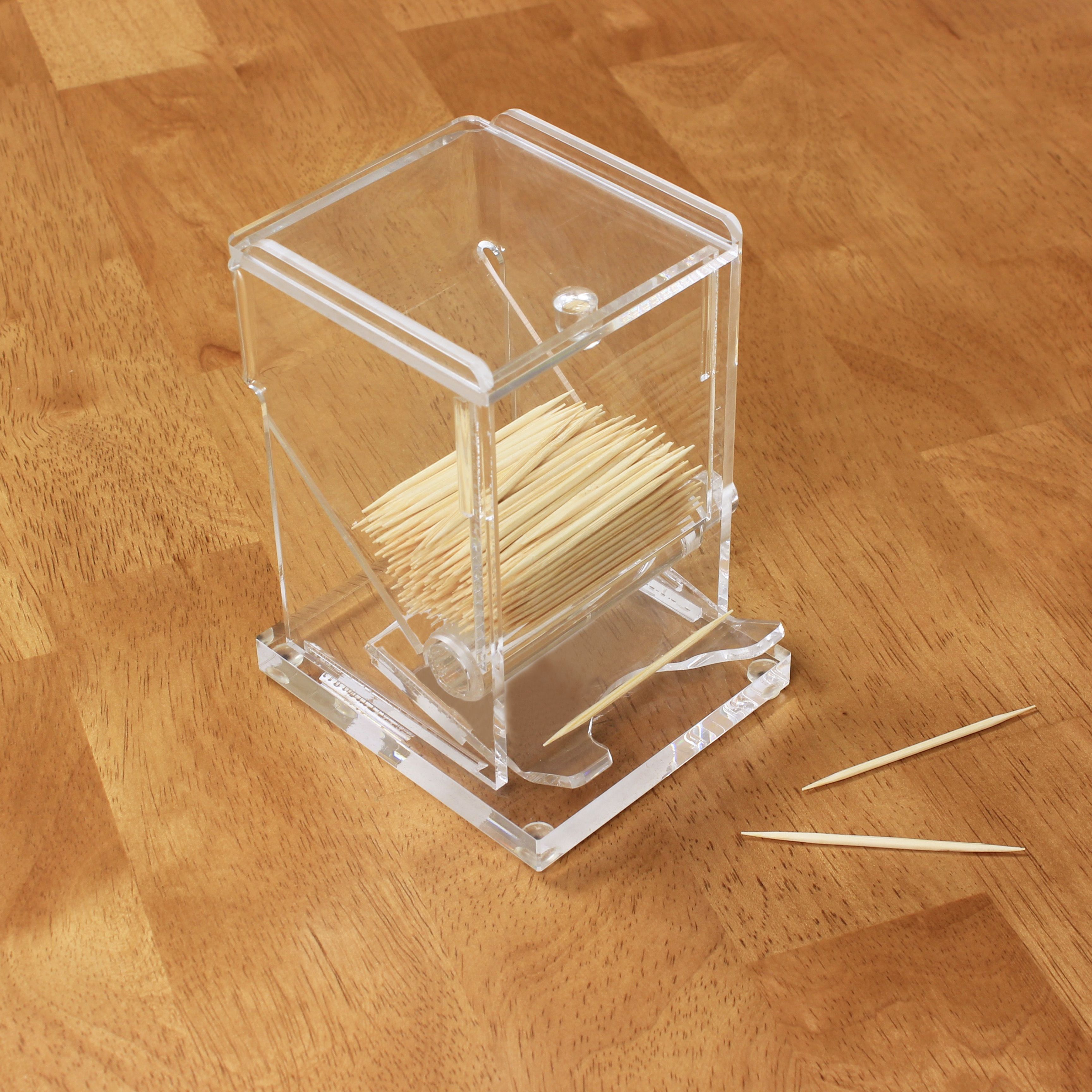 Thunder Group PLTD003 Clear Acrylic Toothpick Dispenser