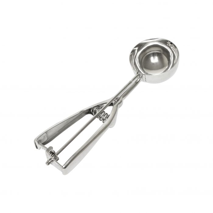 Thunder Group SLDA008 4 oz. Stainless Steel Ambidextrous Scoop