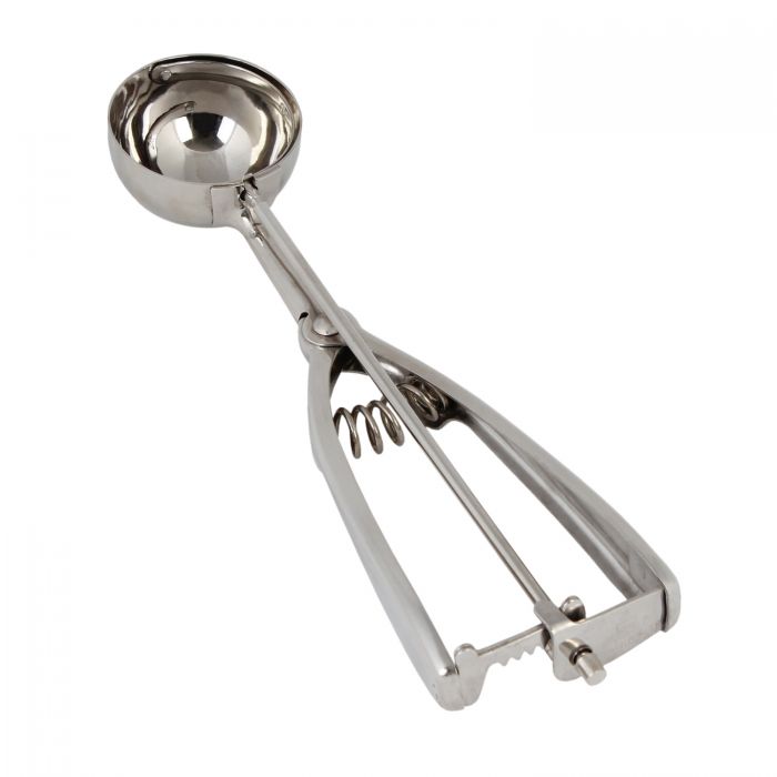 Thunder Group SLDA030 1 1/4 oz. Stainless Steel Ambidextrous Scoop