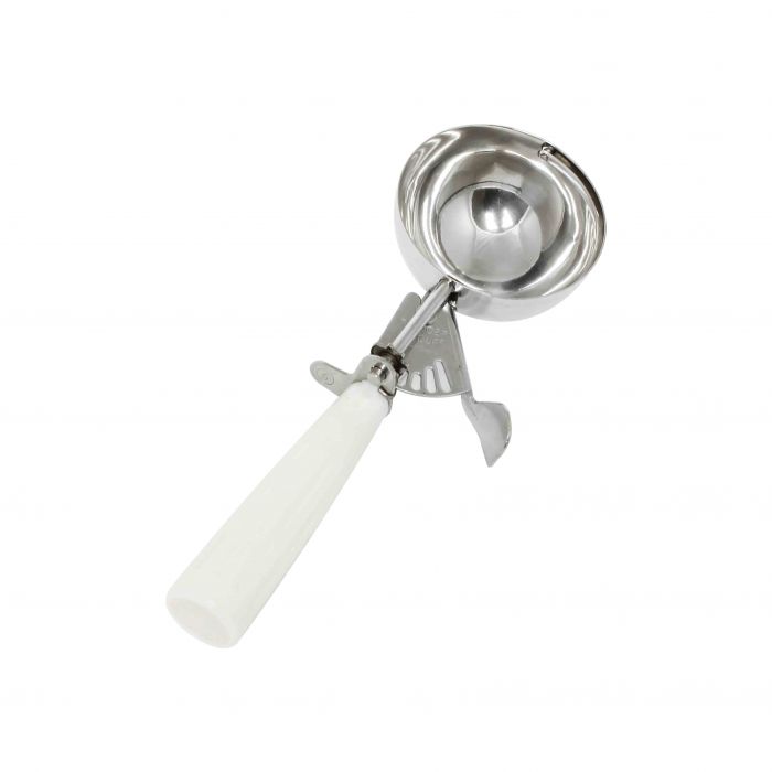 Thunder Group SLDS006 White Ice Cream Disher, 5 1/3 oz.