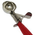 Thunder Group SLDS024 Red Ice Cream Disher, 1 1/3 oz.