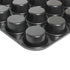 Thunder Group SLKMP012 12 Cup Muffin Pan - Non Stick (0.4M/M), 3.5 oz. Each Cup