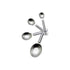 Thunder Group SLMC2415 Stainless Steel Measuring Spoon Set (1/4, 1/2, 1 TSP, 1 TBSP)