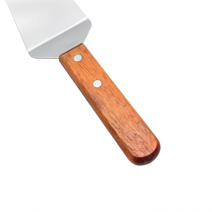 Thunder Group SLTWPS006 2 1/2" x 5" Blade Wood Handle Pizza Server