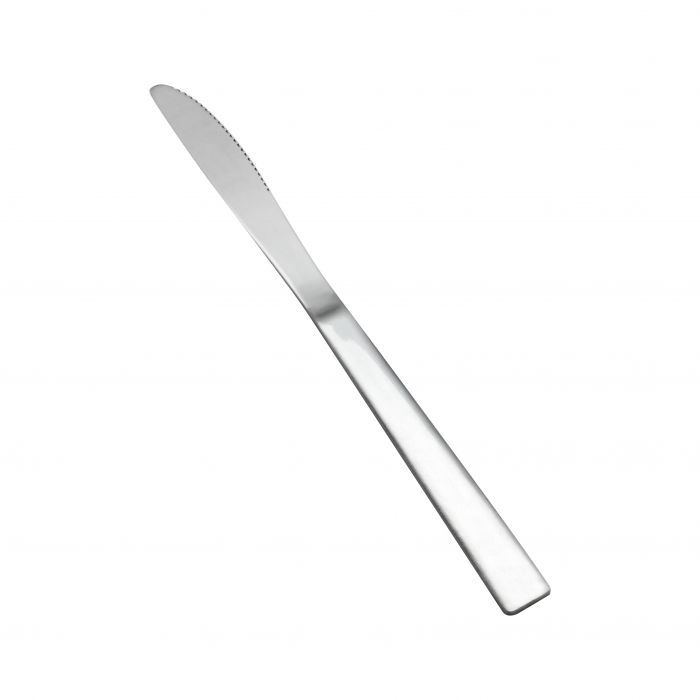 Thunder Group SLWD009 Stainless Steel Winsor Dinner Knife - 12/Pack