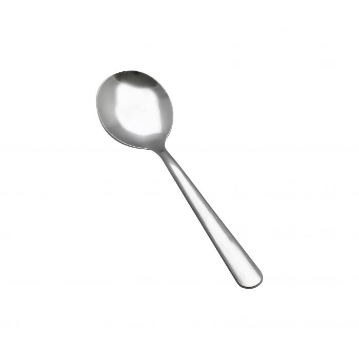 Thunder Group SLWD103 Stainless Steel Winsor Heavy Bouillon Spoon - 12/Pack