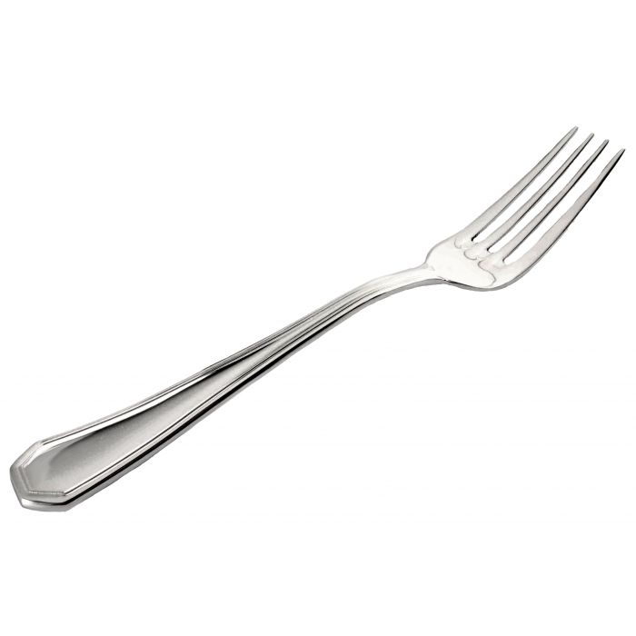 Thunder Group SLWH206 Stainless Steel Wilshire Dinner Fork - 12/Pack