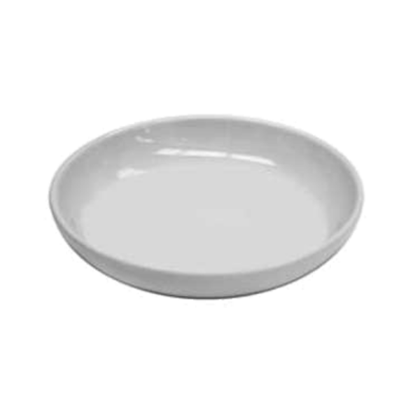 Thunder Group White Melamine Sauce Dish, Imperial - 12/Pack