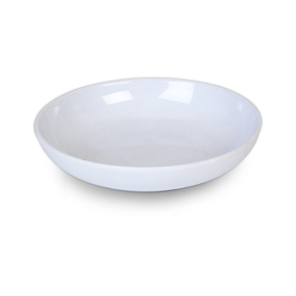 Thunder Group 1004TW Imperial 4 1/2" White Melamine Round Plate - 12/Pack