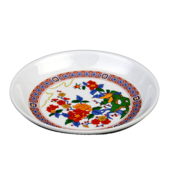 Thunder Group Round Melamine Sauce Dish, Peacock - 12/Pack