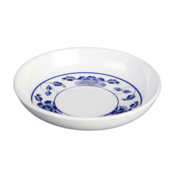 Thunder Group Round Melamine Sauce Dish, Lotus - 12/Pack