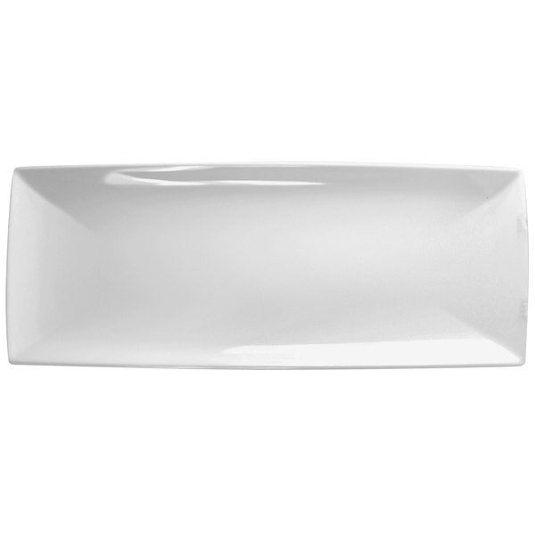 Thunder Group 20" x 8" Rectangular Melamine Tray - 12/Pack