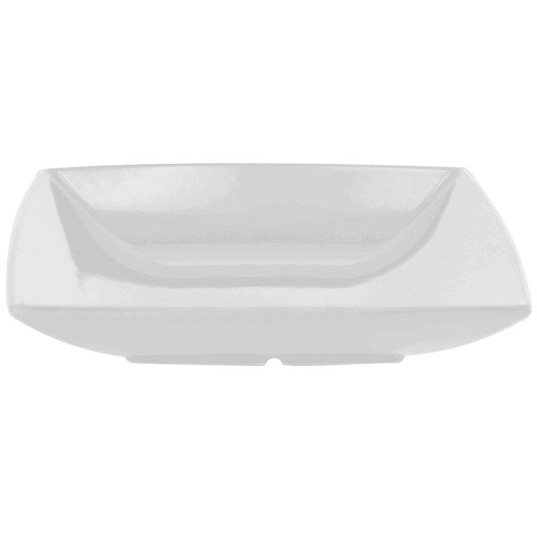 Thunder Group 28 oz. Square Melamine Salad Bowl - 12/Pack