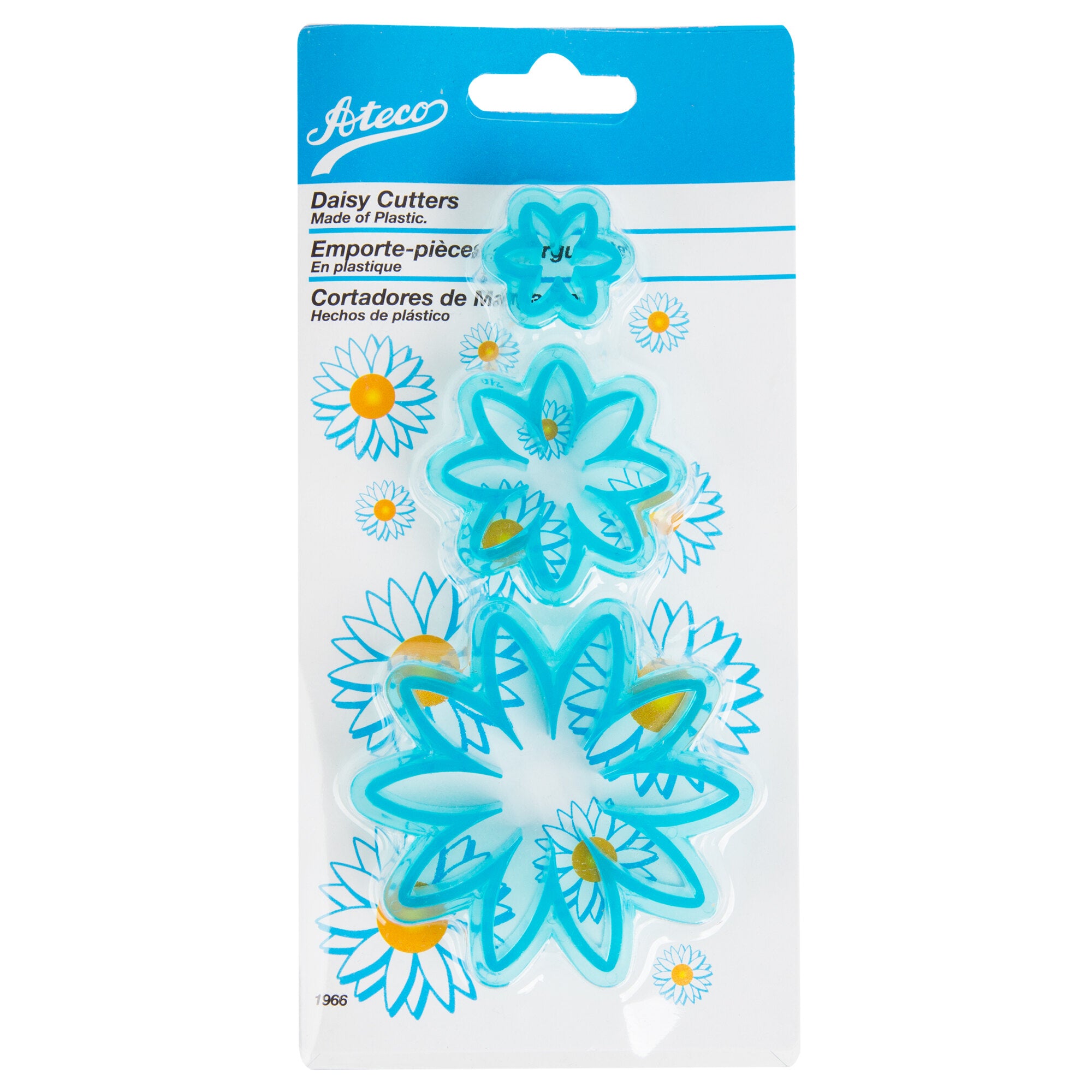 Ateco 1966 3-Piece Daisy Cutters