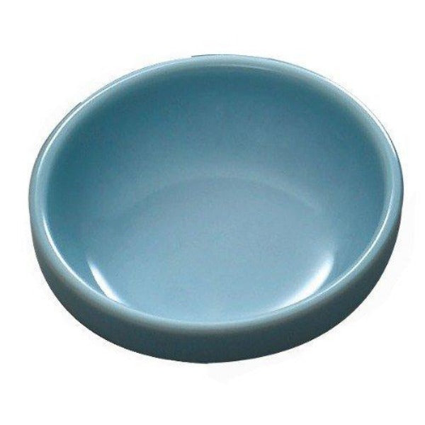 Thunder Group 3960 Blue Jade 12 oz. Round Melamine Bowl - 12/Pack