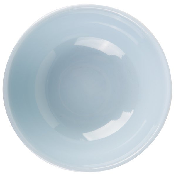 Thunder Group 3906 Blue Jade 18 oz. Round Melamine Bowl - 12/Pack