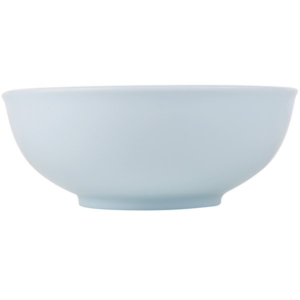 Thunder Group 5975 Blue Jade 42 oz. Round Melamine Bowl - 12/Pack