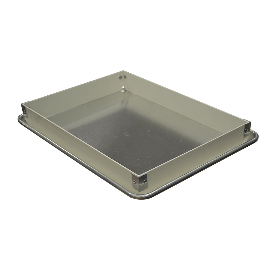 MFG Tray (176119-1537) 2" High Half-Size Fiberglass Sheet Pan Extender for 13" x 18" Pan