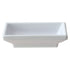 Thunder Group 2 oz. Rectangular Melamine Sauce Dish - 12/Pack