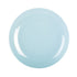 Thunder Group Round Melamine Plate, Blue Jade - 12/Pack