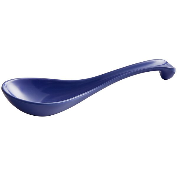 Thunder Group 7000B 1 oz. Purple Color Melamine Soup Spoon