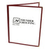 Thunder Group (PLMENU-2MA) Double Fold Menu Cover, 8 1/2" x 11", Maroon Color Trim