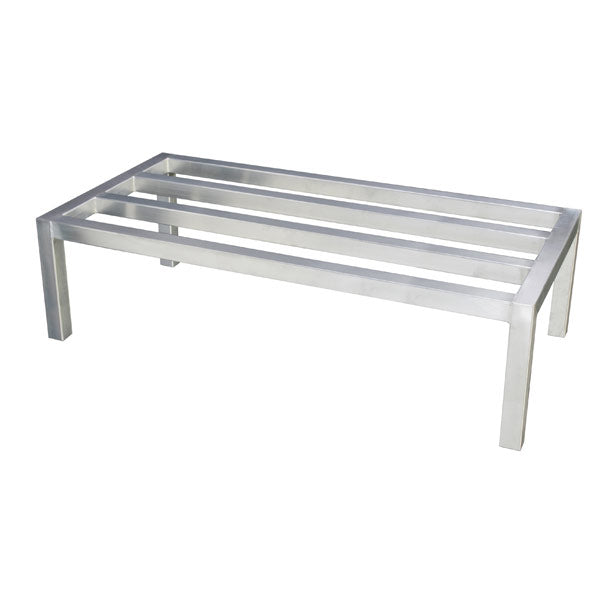 Thunder Group ALDN2048 Aluminum Dunnage Rack, 20" x 48" x 12", 1800LBS, NSF