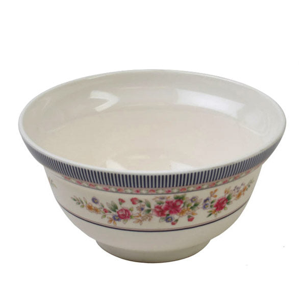 Thunder Group 3201AR Rose 20 oz. Melamine Noodle Bowl - 12/Pack