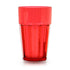 Thunder Group Polycarbonate Diamond Tumbler, Red - 12/Pack