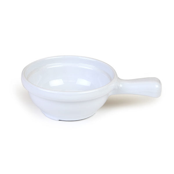 Thunder Group 10 oz. Melamine Soup Bowl With Handle - 12/Pack