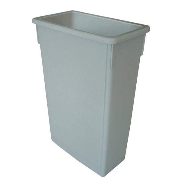 Thunder Group 23 Gallon Slim Trash Can, Plastic