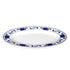 Thunder Group Oval Melamine Platter, Lotus - 12/Pack