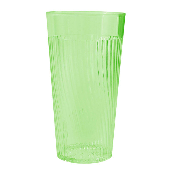 Thunder Group Polycarbonate Belize Tumbler, Green - 12/Pack