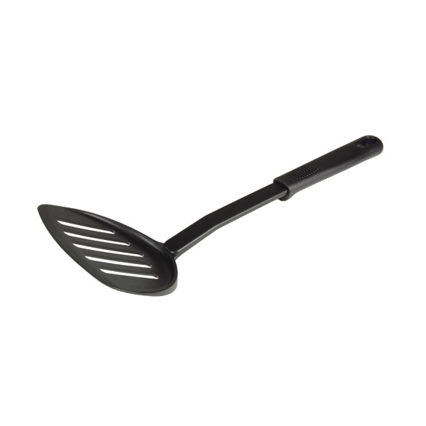 Thunder Group PLPP010BK Black 12-Inch Nylon Slotted Heat Resistant Turner, 410°F