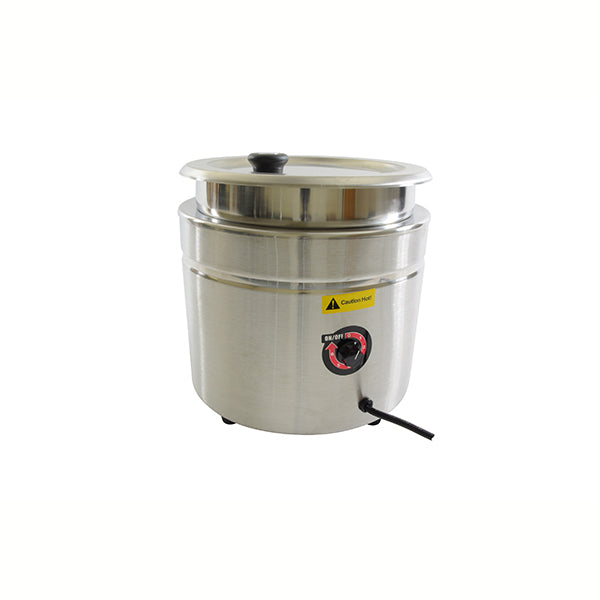 Thunder Group SEJ38000C 10.5-Quart Stainless Steel Soup/Food Warmer