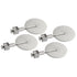 Ateco 13946 Plain Cutting Wheels with Locking Hardware - 4/Set