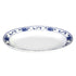 Thunder Group Melamine Oval Deep Platter, Lotus - 12/Pack