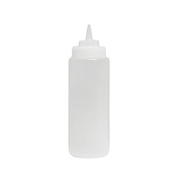 Update International SBC-24W Clear 24 Oz. Wide Mouth Bottle - 6 / PK