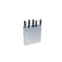 NEW, 12-Slot Commercial Kitchen Knife Rack, Knife Holder, Wall-Mounted, Stainless Steel