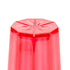 Thunder Group Polycarbonate Diamond Tumbler, Red - 12/Pack