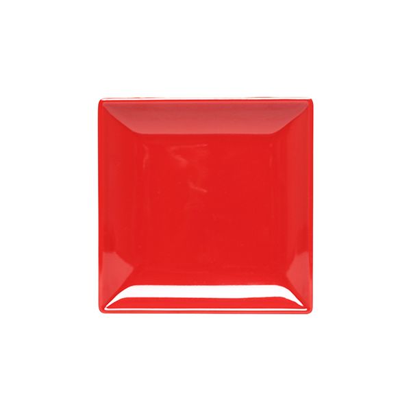 Thunder Group 4 1/2" x 4 1/2" Melamine Square Plate - 12/Pack