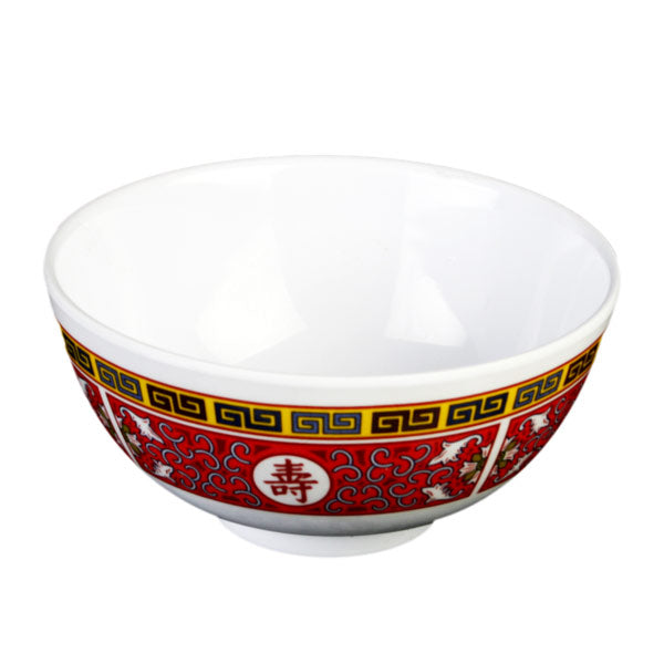 Thunder Group Round Melamine Rice Bowl, Longevity - 12/Pack