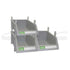 Update International Plastic Modular Condiment Bin, 12 x 7 x 5 inch -- 1 each.