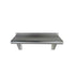 Stainless Steel Wall Mount Shelf NSF Approved 12" X 24" - 18 Gauge