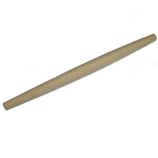 Rolling Pin Tapered Wood, 7/8" Dia. x 20-11/16" L.