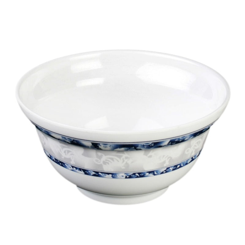 Thunder Group 3201DL Blue Dragon 20 oz. Melamine Noodle Bowl - 12/Pack