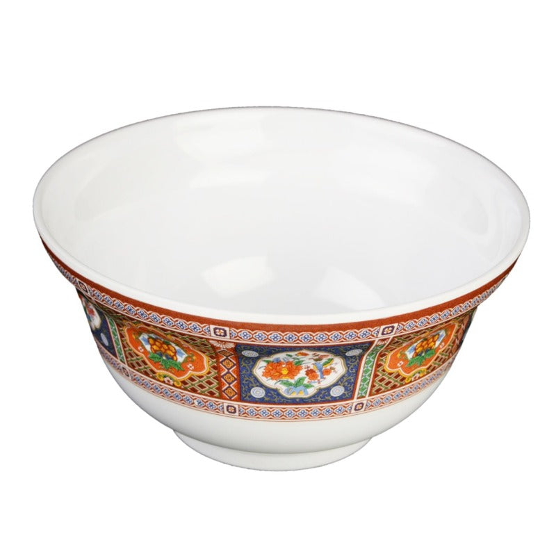 Thunder Group 3201TP Peacock  20 oz. Melamine Noodle Bowl - 12/Pack