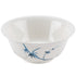 Thunder Group Round Melamine Scalloped Bowl, Blue Bamboo - 12/Pack